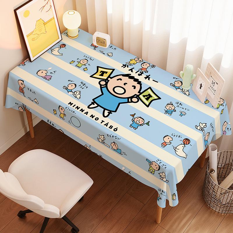 

Big mouth PVC oilproof tablecloth waterproof disposable rectangular table cloth household deskcloth coffee table mat 60*90 multifunctional cover cloth