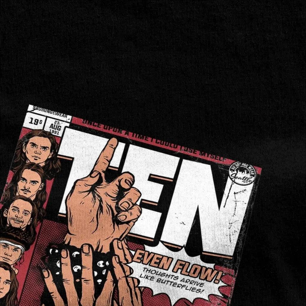 Pánské Dámské Desáté Studiové Album Pearl Jam Grafické Tričko Merch Vintage Tričko Tričko Oblečení Všechna Roční Období