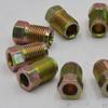 10x 10mmx1mm Short Male Brake Nuts Screw for 3/16'' Braking Steel Tube