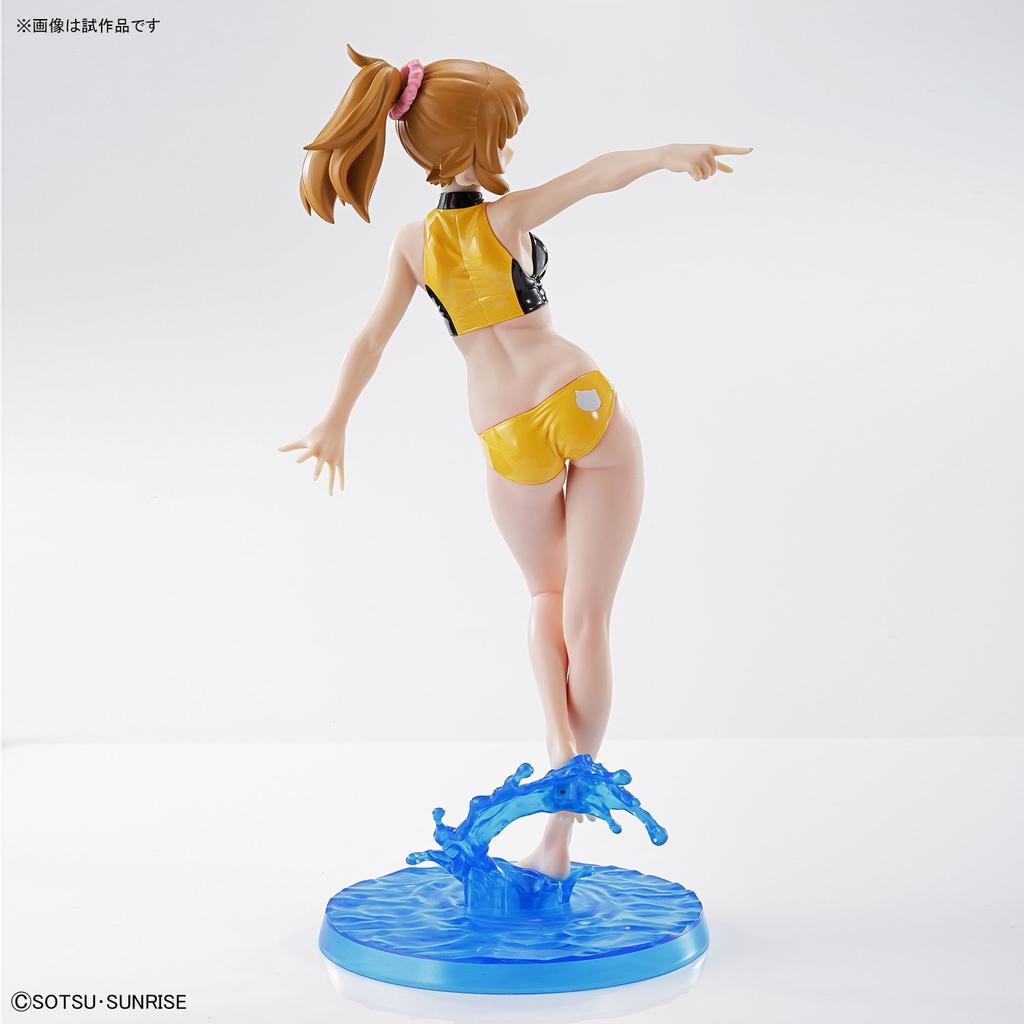 Figure Rise Lab Gundam Build Fighters Try Fumina Hoshino Plastikmodell Farbcodiert