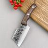Chef Utility Knife Slicing Fish Fruit Steak Knife Kitchen Knives Butcher Boning Knife Hand Forged Wood Handle Cleaver Meat Knife