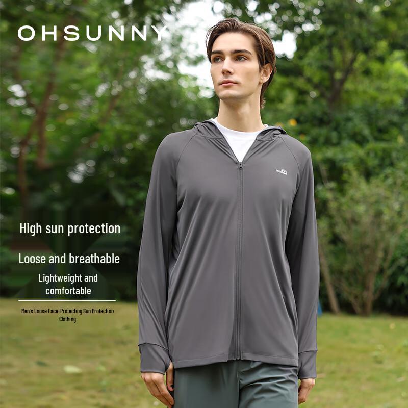 OhSunny Men s Hooded UV Protection Jacket XL