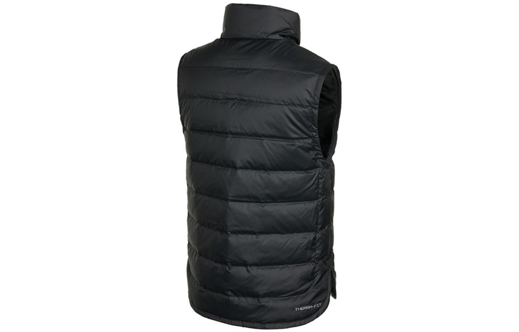 Nike Down Vests Women's Black Stand Collar Moderate Urban Techwear DH4078-010