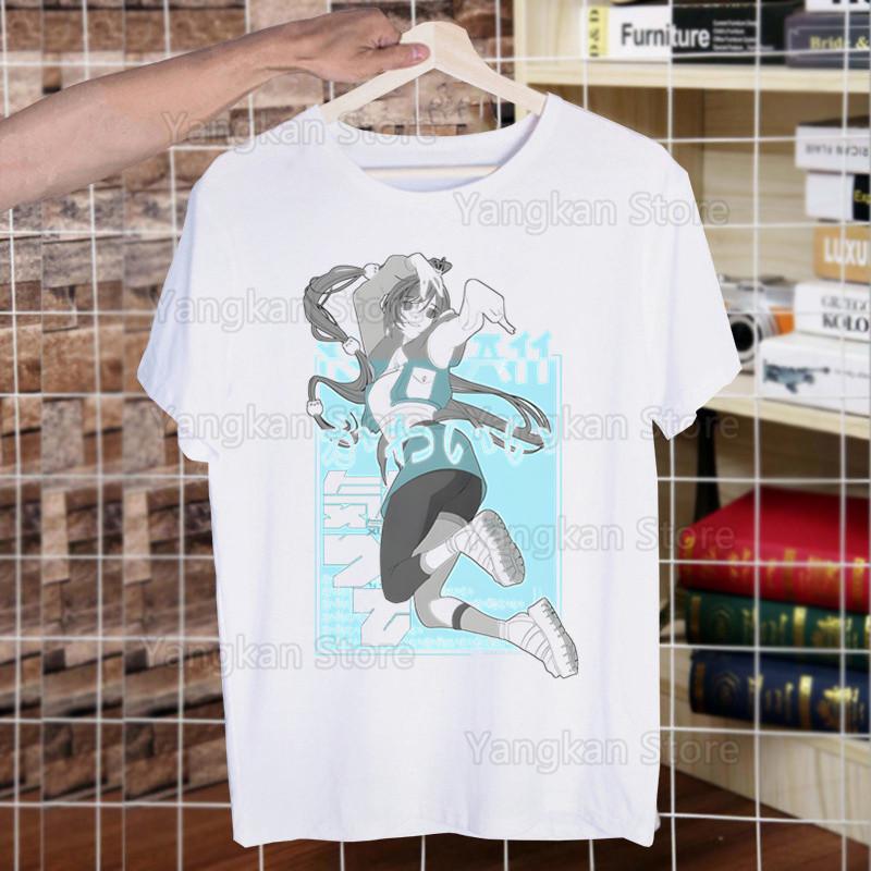 Uma Musume Pretty Derby Umamusume Men Short Sleeve Casual Men Tops Anime Cartoon T Shirt for Male Printed T Shirt Women Tees