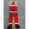 Christmas Hanging Santa Decoration,Outdoor Realistic Santa Climbing Roof Gutter Yard Holiday Outdoor Hanging Ornament