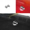 For Jeep Compass 07-2016 Bright Chrome Engine Hood Wiper Water Spray Frame 2PC
