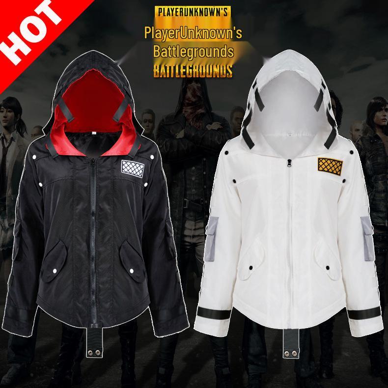 

Pure Cotton PUBG Cosplay Men s Jacket – Chicken Dinner Anime Style Small