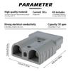 KindnessJP 10PCS 50A 600V Anderson Forklift UL94 V-0 Fire Protection Rated 12/10/8/7 AWG Quick