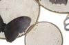 Wandpaneel aus Eisen Schmetterling Dunkel Cm 66X5X38