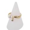 MIKIMOTO  #11(JP Size) ring K18 yellow gold/diamond Women