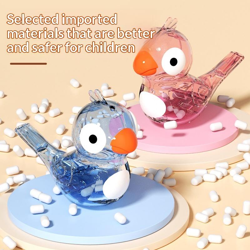 Exciting Transparent Water Bird for Children - Water Pour and Blow to Create Fun Sounds
