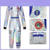 Astronaut Cosplay Suit For Adults And Kids With Polyester Fabric For Halloween And Anime Role Play