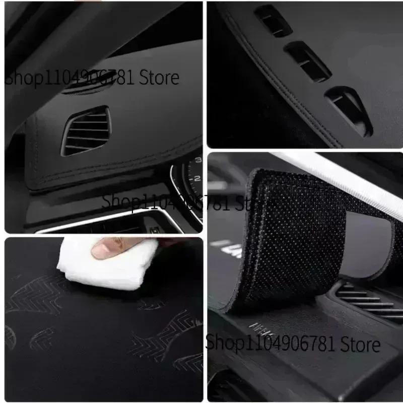 FOR CHANGAN CS35 PLUS -2024 Car Dash Mat Dashmat Dashboard Cover Sun Shade Dash Board Cover Carpet Accessories
