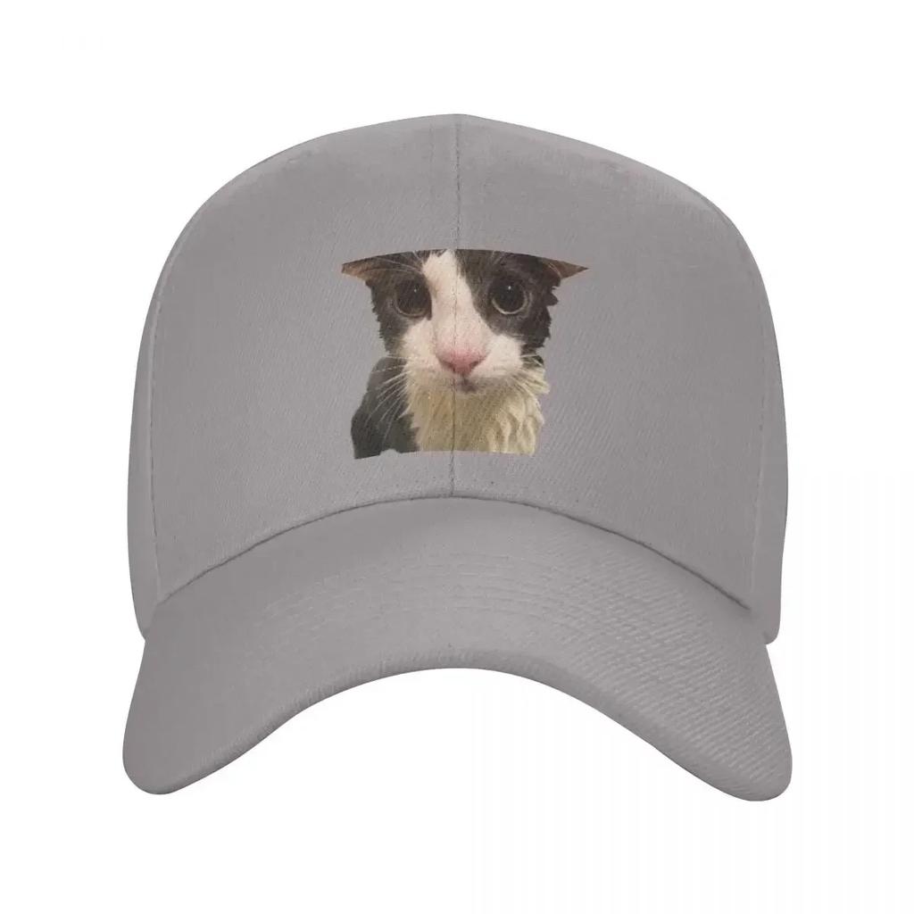 Soggy Cat Baseball Cap Bobble Hat Vintage Hip Hop Hats For Women Mens