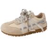Versatile color matching comfortable pair of shoelaces sports and leisure board shoes women's summer fashion retro flat-bottomed breathable German