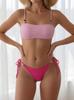2026 Europäisches & Amerikanisches Damen Sexy Gesplittetes Bikini-Zweiteiler-Set - High-End Bademode