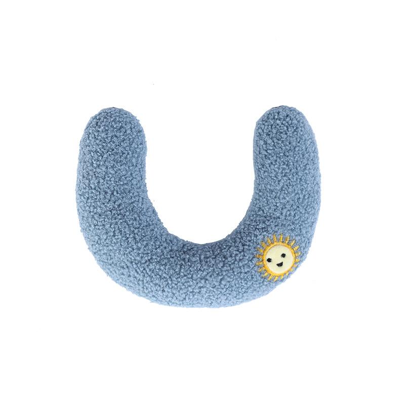 Pet Dog and Cat Pillows, Cervical Deep Sleep U-shaped Pillows, Kitten and Puppy Throw Pillows, Half-moon Pillows