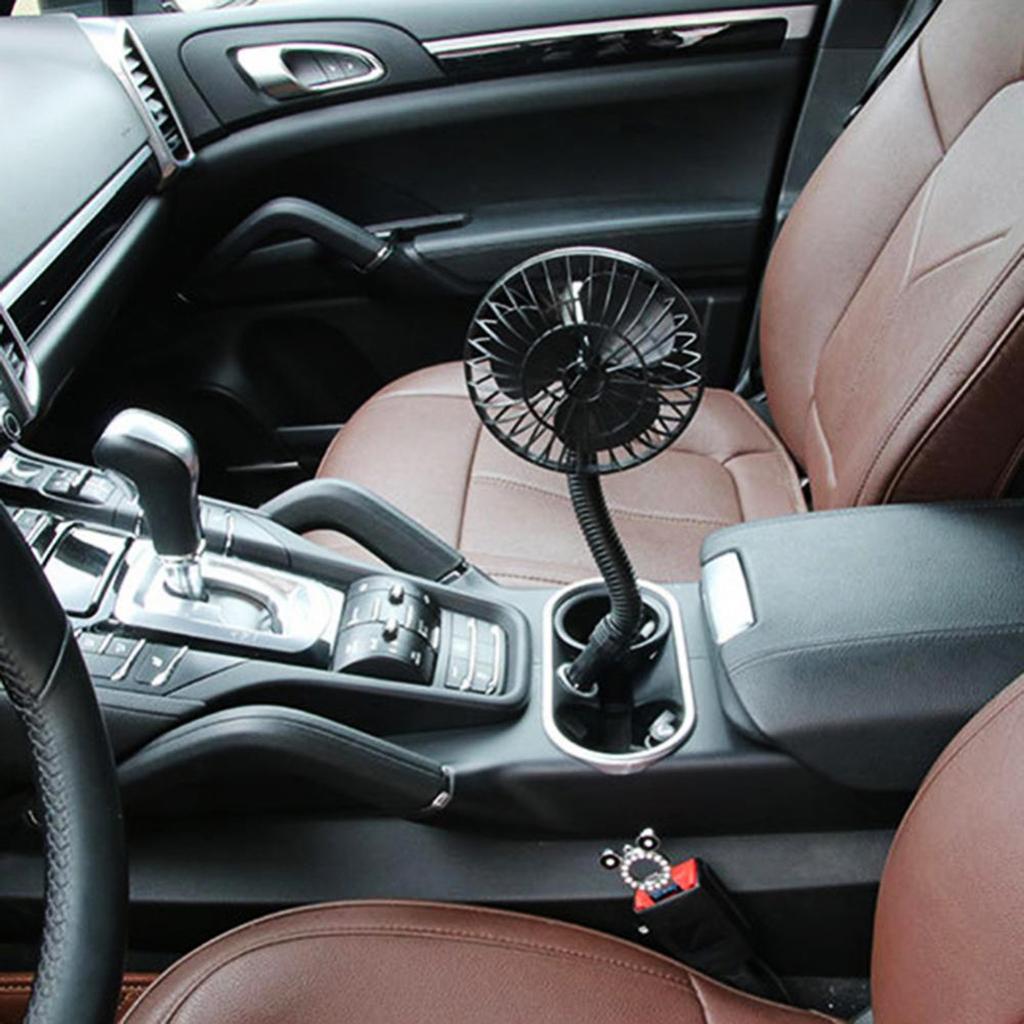 Stay Cool & Comfortable on the Road with Our 4-Inch Car Fan Perfect for Commuters & Long Drives or Household Use ABS-