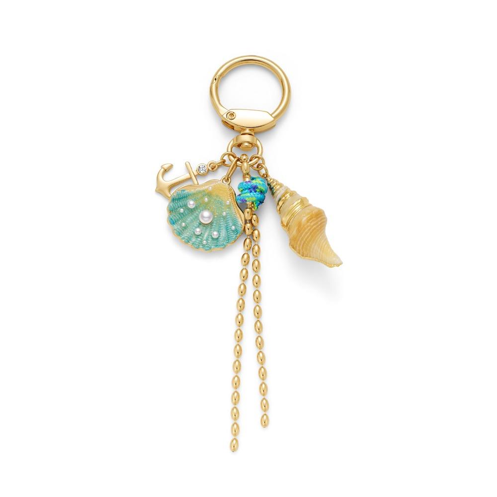 

Trendy Bag Charms Gold Plated Purse Charms New Beach Bag Keychain 2