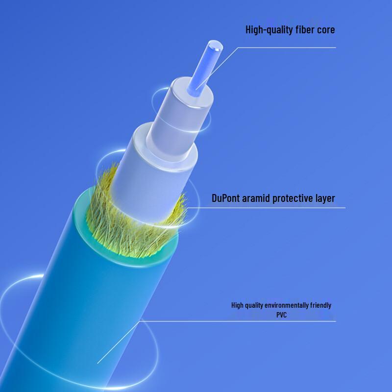 LIJIA LC-ST OM3 Multimode Duplex Fiber Optic Patch Cable