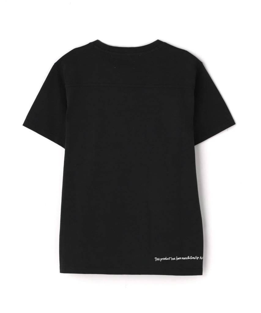AVIREX MILITARY ORGANDY POCKET T-SHIRT Women's M 410 Charcoal 783-5135601