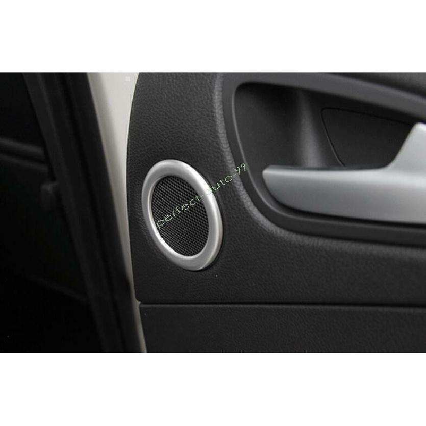 For Ford Escape Kuga 2013-2018 19 Matte Silver Inner Door Speaker Audio Cover
