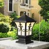 Garden Villa Gate Outdoor Led Aluminum Dc 12v 80 Ip65 Solar Pillar Lamp Waterproof Lamp Yard Fence Pillar Light