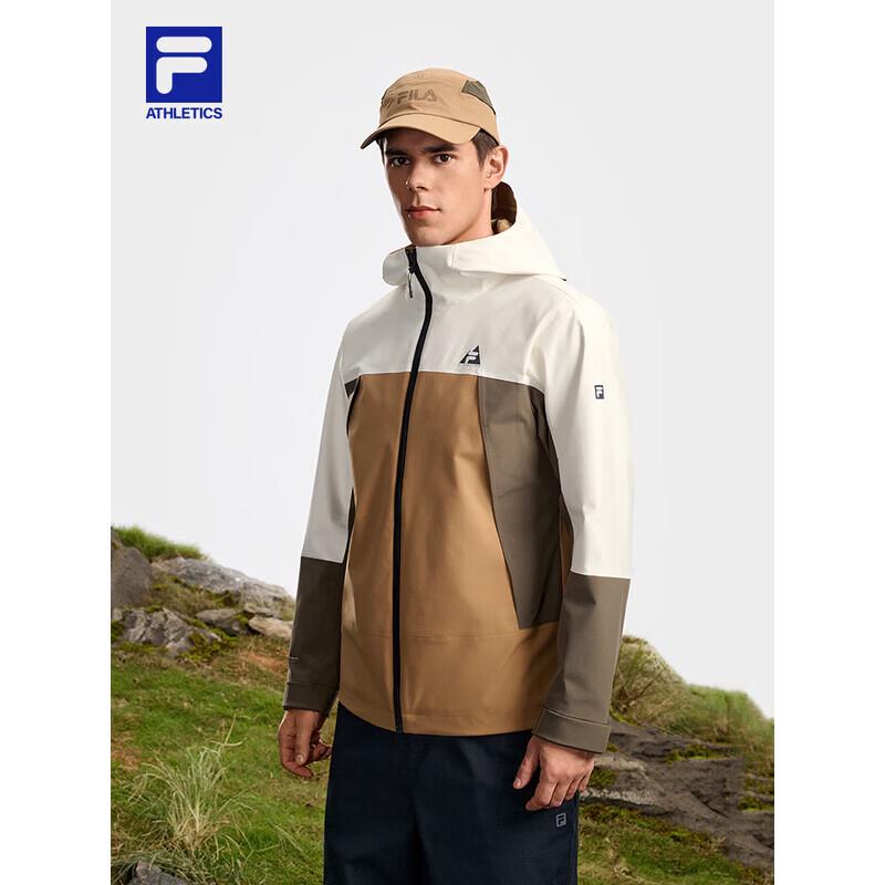 

FILA Men s 2026 Spring Color-block Hooded Woven Jacket L