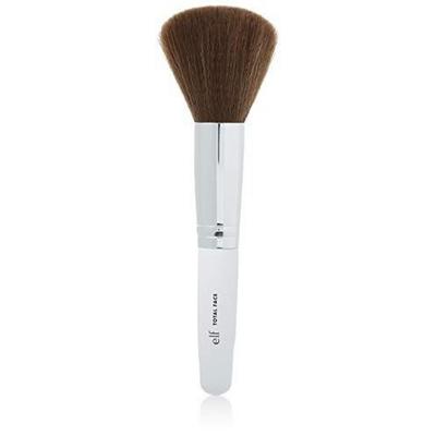 E.l.f. Ultimate Blending Brush Vegan Makeup Tool Dome Shape Flawless Epilide Blend Foundation Bronzer Blusher, Total Face, White