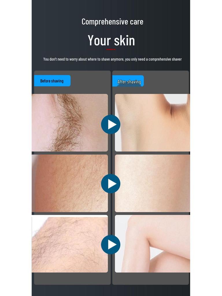 4-in-1 Electric Women's Epilator & Eyebrow Trimmer