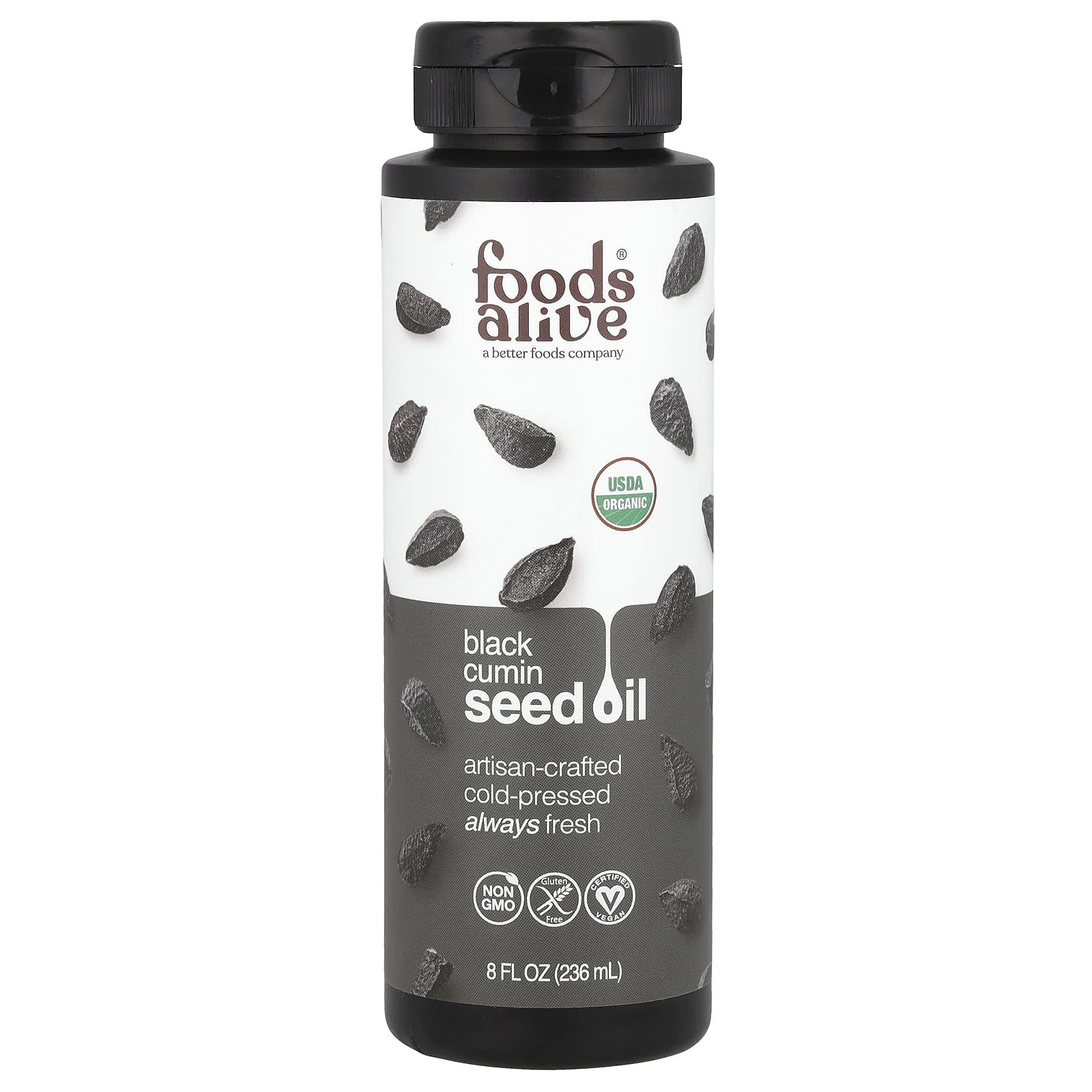 

Organic Black Cumin Seed Oil, 236Ml(8Fl Oz)