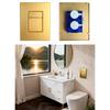 Modern Wall Hung Toilet GD2 Tank Panel 38732/38966 with ABS Component Wall Mounted Toilet Tank Cover Panel for GD2