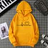 Winter Women's Hoodie High Street Unisex style Double Pockets Sweatshirts Outerwear Plus-Size Women's Clothing