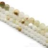 Qingyu Round Beads: Natural Flower Afghan Grape Xiu Jade for DIY Jewelry Crafting.