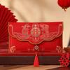 Spring Festival Brocade Red Envelope Tassels New Year Money Bag Money Red Pocket  Wedding Birthday