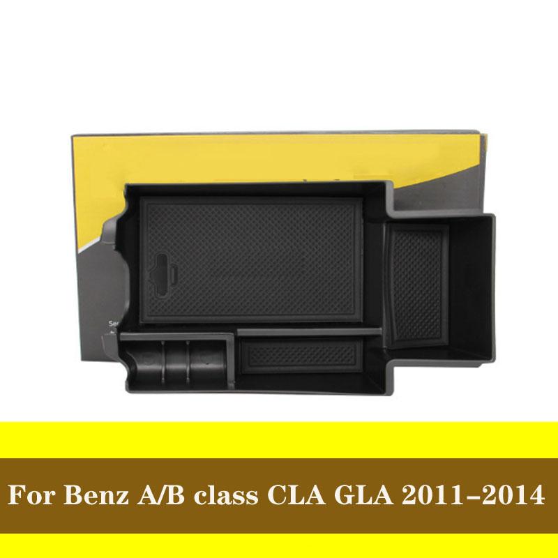 Interiér vozu Úložná schránka ve středové loketní opěrce Pro Mercedes Benz E Class W213 E200 300 2016- Pro Benz A/B class CLA GLA
