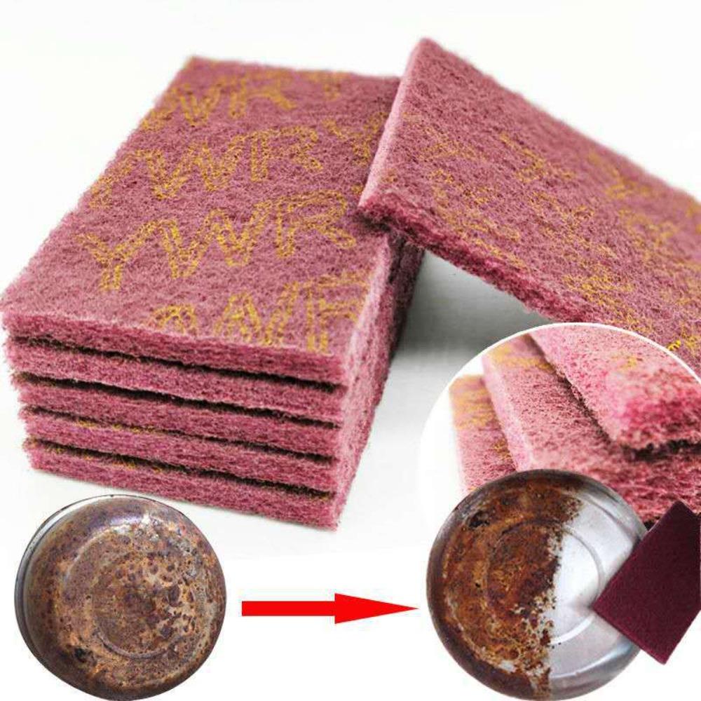 Rust Removal Polishing Sponge Multipurpose Jet Cleaning Pad Nylon Scrubbing Cloth  Wood