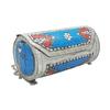 Eye Catching Handmade Cylinder Round Ethnic Stone Metal bag Antique Bridal clutch