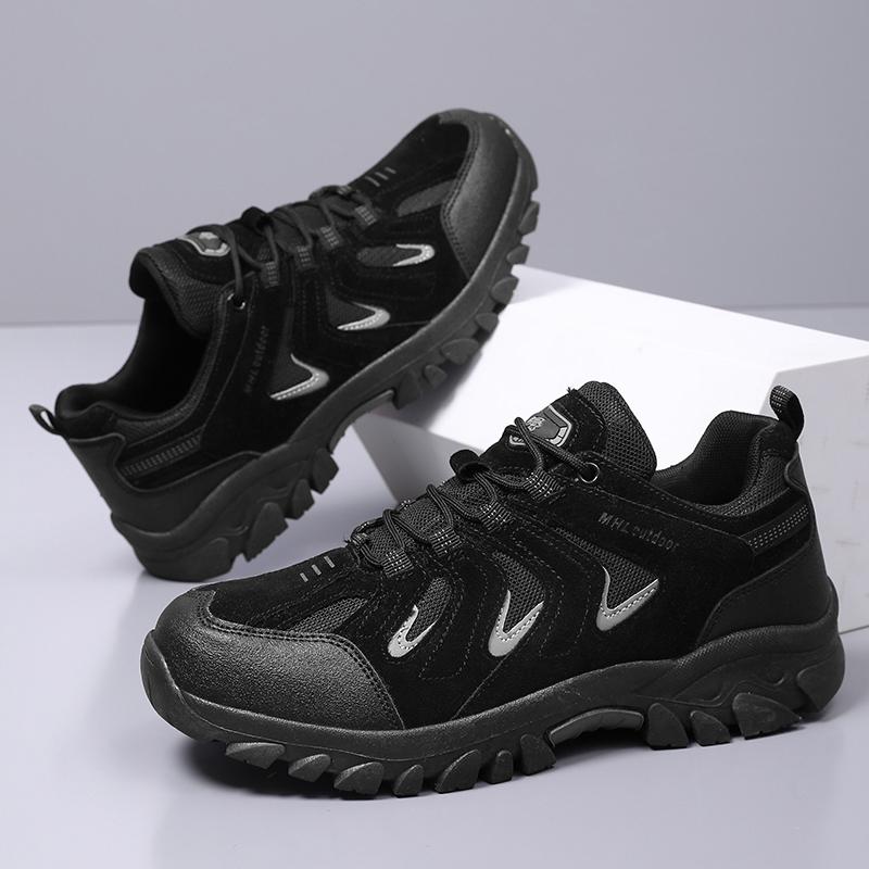 New Men Hiking Shoes Breathable Mesh Splashproof Outdoor Walking Mountain Climbing Sport Men Hunting Trekking Casual Sneakers