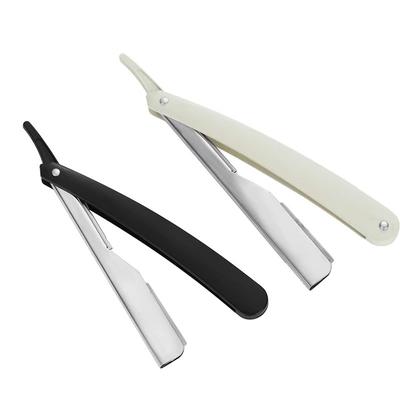 Augenbrauenrasierer für Frauen, Rasierhobel, zusammenklappbar, tragbar, manueller Rasierer, Friseurzubehör, Friseurbedarf, geeignet für Anfänger