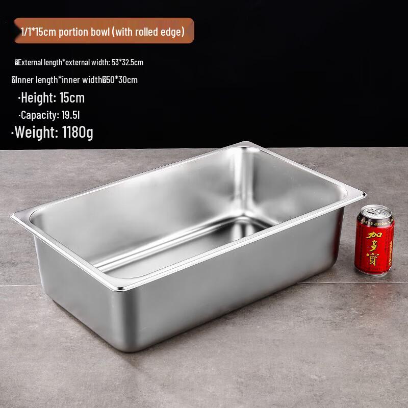 Xiyao Edelstahl Gastronorm Behälter & Deckel