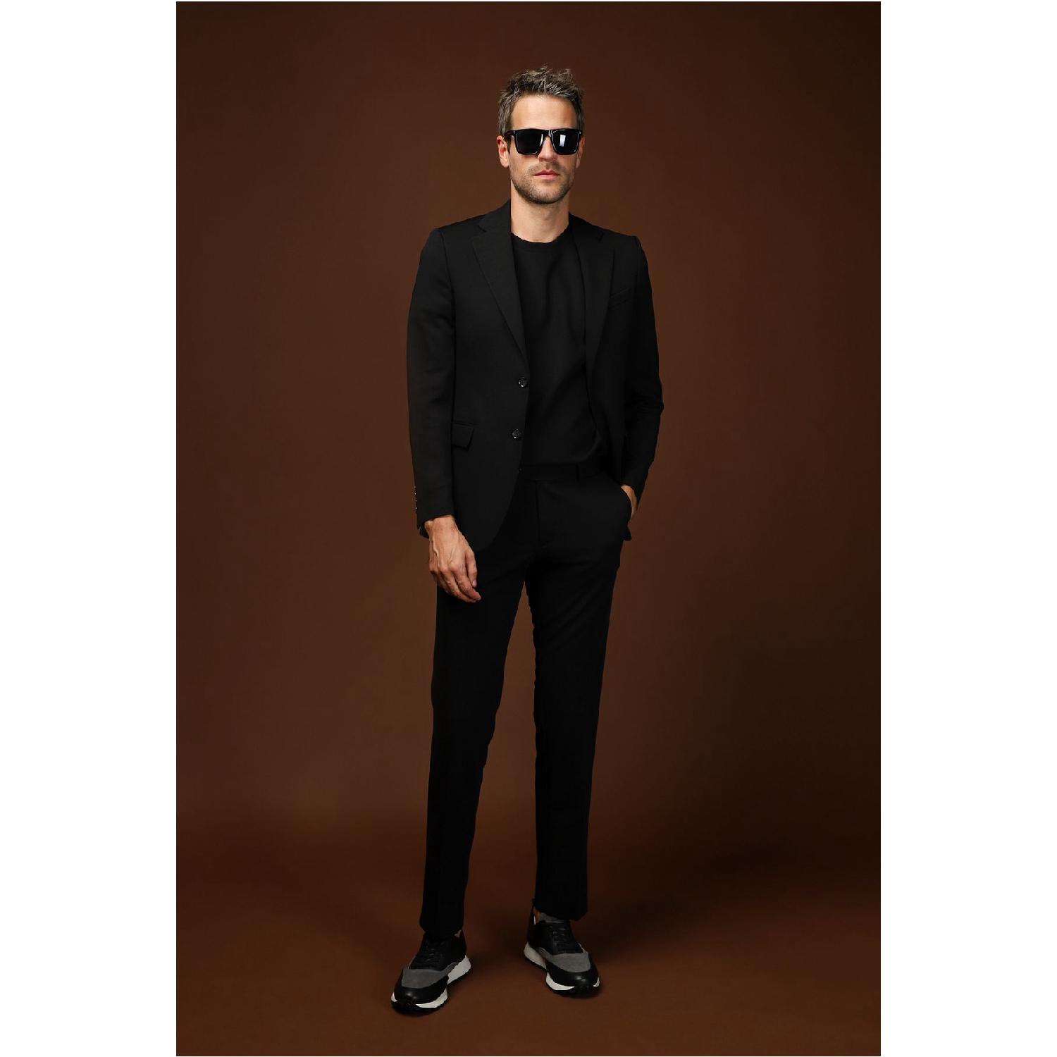 

Slim Fit Slim Fit Classic Suit 46-0 Drop чорний