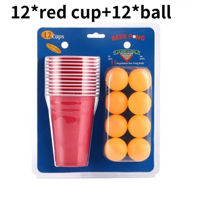 Premium Quality 16oz American Beer Ping Pong Party Cups With Durable Design For Fun Games