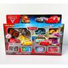 12pcs/Set  Pixar Cars Lightning Mcqueen Jackson Storm Mater Pvc Model Back-Force Car Toy For Kids festival Gift Set