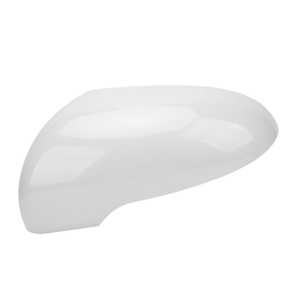 Rear View Mirror Cap Cover White Impact Resistant Scratch Proof Exterior Side Door Mirror Cap for