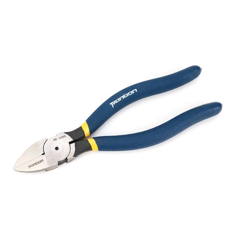 Diagonal Cutting Pliers DIY Wire Cutters Electricians Repair Hand Tool HRC58±2 Hardness Wire Cutters Electronics Plier