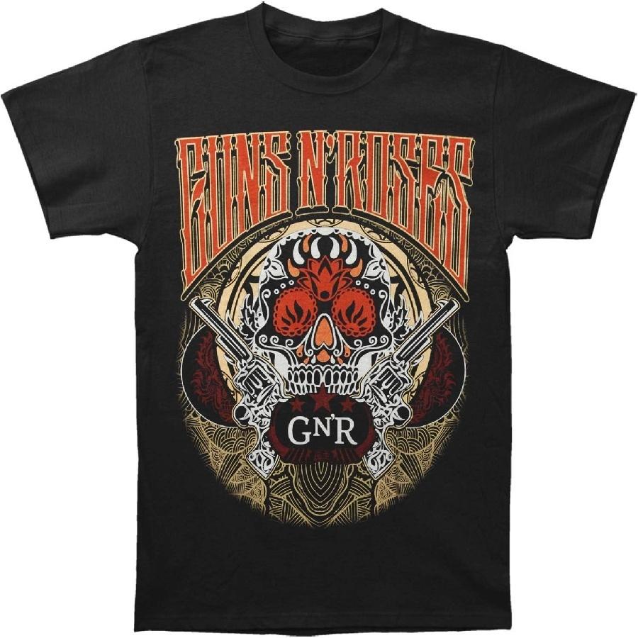

Guns N Roses Men s Australia Slim Fit T-Shirt Medium Black XXXXXL чорний