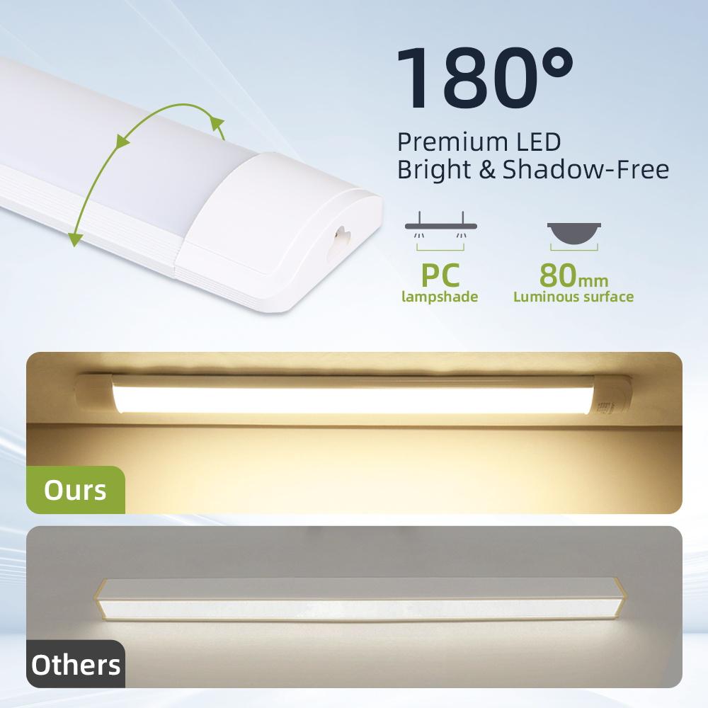 נורת לד צינור 110-220V 10/20W מנורת ארון מטבח תחתית תאורת בר עם כבל מתג 1.8 מטר לתאורת פנים ביתית חדר שינה