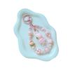 Cute Flocking Leader Keychain Doll Pendant Cartoon Cute Grain Bag Chain Pendant Gift