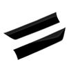 M63K-For Honda HRV HR-V Vezel   Exterior ABS Glossy Black Rear Door Trunk Strip Tailgate Edge Moulding Trims Cover